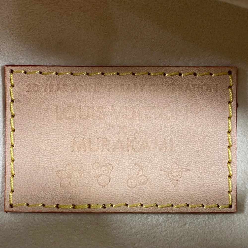 Louis Vuitton White Multicolor Monogram Crossbody Bumbag with Tan Trim - Picture 8 of 16